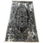 150 x 80cm Grey Persian Vintage Design Machine Made  Rug - Image 2