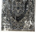 150 x 80cm Grey Persian Vintage Design Machine Made  Rug - Image 6