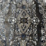 150 x 80cm Grey Persian Vintage Design Machine Made  Rug - Image 5
