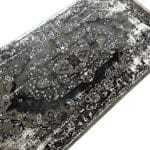 150 x 80cm Grey Persian Vintage Design Machine Made  Rug - Image 4