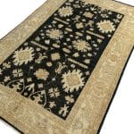 185 x 119cm Hand Knotted Soft Tone Afghan Chobi – Wool Rug - Image 3