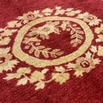 286 x 199cm Hand Knotted Afghan Royal Design Chobi Wool Rug - Image 4