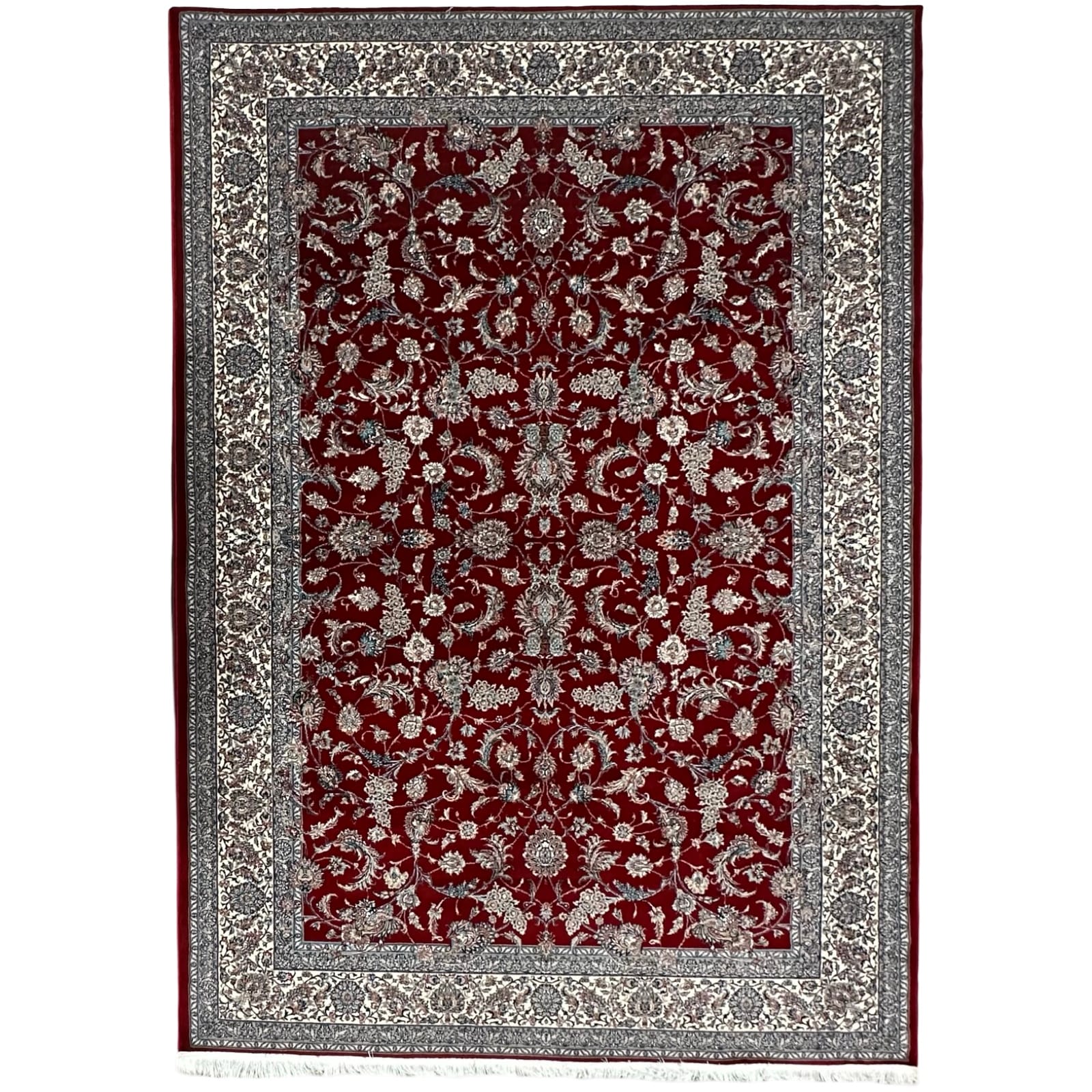 nain 300 x 200_1 300 x 200cm Royal Red Persian Afshan Floral Rug - Image 1