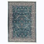 300 x 200cm Royal Blue Persian Afshan Floral Rug