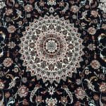 300 x 200cm Royal Nain Dark Navy Medallion - Image 4
