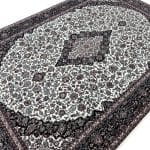 300 x 200cm Royal Persian Kashan Medallion Machine Made Cream Rug - Image 4