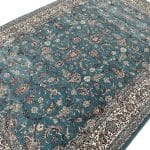 300 x 200cm Royal Blue Persian Afshan Floral Rug - Image 3