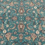300 x 200cm Royal Blue Persian Afshan Floral Rug - Image 4