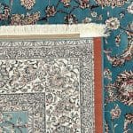 300 x 200cm Royal Blue Persian Afshan Floral Rug - Image 7
