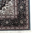 400 x 300cm Royal Persian Kashan Medallion Machine Made Blue Rug - Image 9