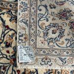 389 x 277cm Hand Knotted Floral Persian Kashan Cream Wool Rug - Image 9
