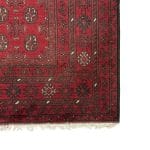 287 x 194cm Hand Knotted Afghan Akche – Wool Rug - Image 6