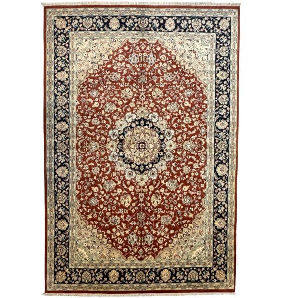 275 x 183cm Hand Knotted Afghan Chobi Sutri Wool Rug