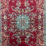 150cm x 60cm Persian Mashad Design Machine Made Rug - Image 3