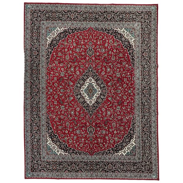 400 x 300cm Large Size Persian Red Kashan Design Rug