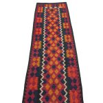 285cm x 84cm Hand-Woven Afghan Kilim – Runner Rug - Image 2