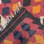 285cm x 84cm Hand-Woven Afghan Kilim – Runner Rug - Image 5