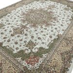 400 x 300cm Persian Large Size Kashan Design Cream Rug - Image 5