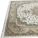 400 x 300cm Persian Large Size Kashan Design Cream Rug - Image 7