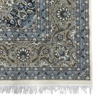 400 x 300cm Large Size Persian Pre-Loved Kashan Design Cream Rug - Image 7