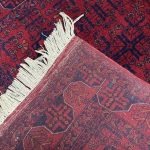 160cm x 102cm Hand-Knotted Turkmen – Wool Rug - Image 6
