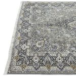 400 × 300cm Large Size Persian Kashan Design in Shades of Sage Green Rug - Image 8