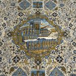 400 x 300cm Large Size Traditional Persian Shah Abbasi Design Rug HT - Image 5