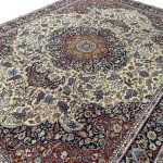 400x300cm Large Size Persian Tabriz Style Elegant Beige Rug - Image 4