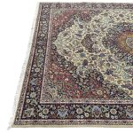 400x300cm Large Size Persian Tabriz Style Elegant Beige Rug - Image 6