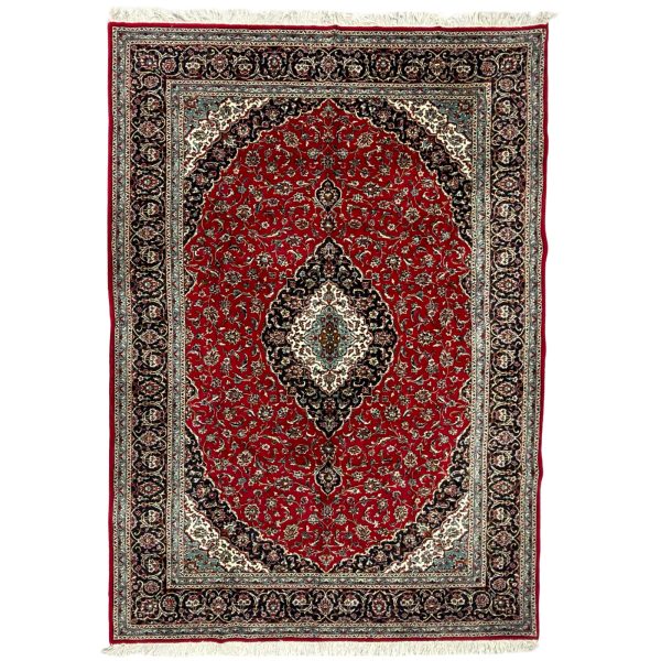 300 x 200cm Persian HandTufted Kashan Red Rug HT