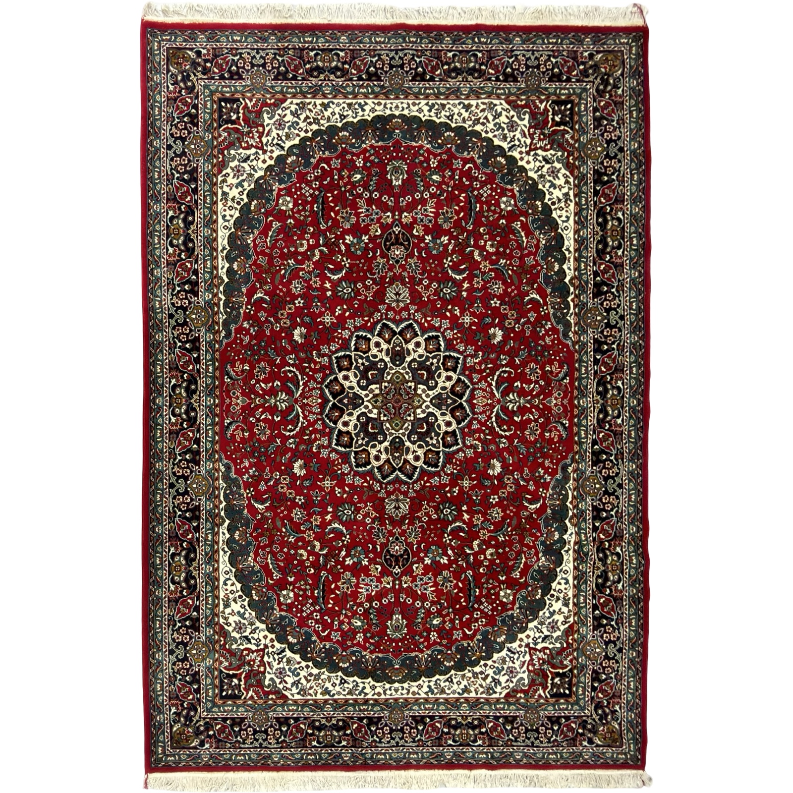 836377_2 300 x 200cm Persian HandTufted Kashan Red Rug