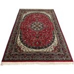 300 x 200cm Persian HandTufted Kashan Red Rug - Image 2