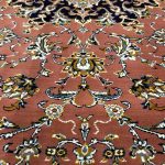 350 x 250cm Machine Made Persian Rust Red Kashan Rug - Image 5