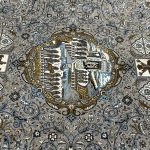 400 × 300cm Large Size Persian Kashmar Design grey Rug - Image 4