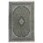 300 x 200cm Persian Large Size Kashan Design Olive Green Rug