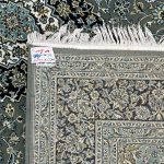 300 x 200cm Persian Large Size Kashan Design Olive Green Rug - Image 7