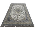 300 x 200cm Persian Large Size Kashan Design Ivory Rug - Image 2