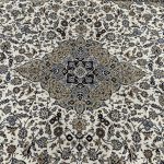 300 x 200cm Persian Large Size Kashan Design Ivory Rug - Image 5