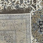 300 x 200cm Persian Large Size Kashan Design Ivory Rug - Image 8