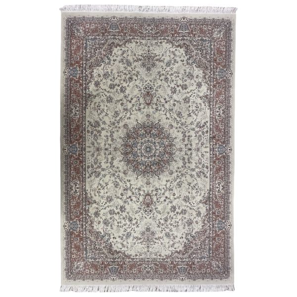 300 × 200cm Luxury Beige Persian Nain Design Rug