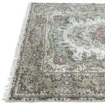 350×250 cm Persian Stunning Cream Base Floral Patterns Rug - Image 6