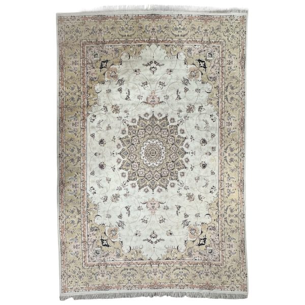 350 x 250cm Large Size Cream Nain Design Rug HT