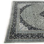 350 x 250cm Persian HandTufted Kashan Design in Olive Green Rug HT - Image 6