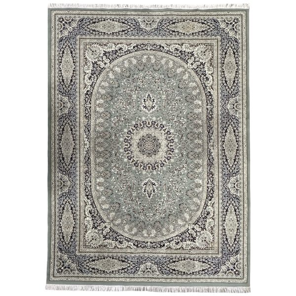 350 x 250cm Large Size Green Persian Toranj Design Rug