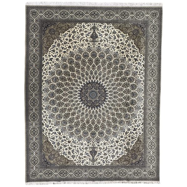 400 x 300cm Large Size Royal Peacock Medallion Design Luxury Rug