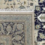 400 x 300cm Classic Shah Naghsh Medallion Design Green Rug - Image 8