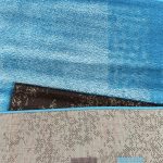 220 x 160cm Turkish Blue Modern Machine Made Rug - Image 6