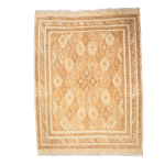 190cm x 140cm Hand Knotted Soft Tone Afghan Chobi – Wool Rug
