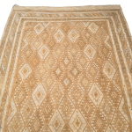 190cm x 140cm Hand Knotted Soft Tone Afghan Chobi Wool Rug - Image 3