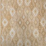 190cm x 140cm Hand Knotted Soft Tone Afghan Chobi Wool Rug - Image 4